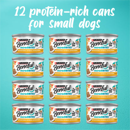 Purina Beneful Small Breed Wet Dog Food Variety Pack, (30) 3 oz Cans