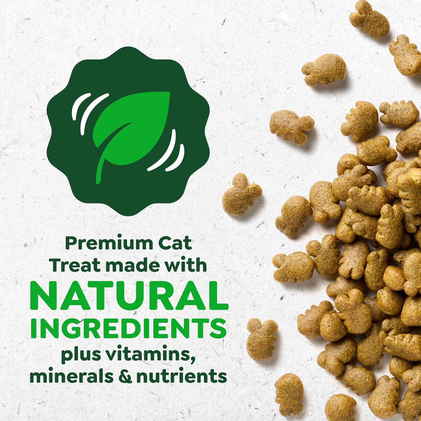 Greenies Feline Natural Dental Cat Treats, Catnip Flavor, 21 oz