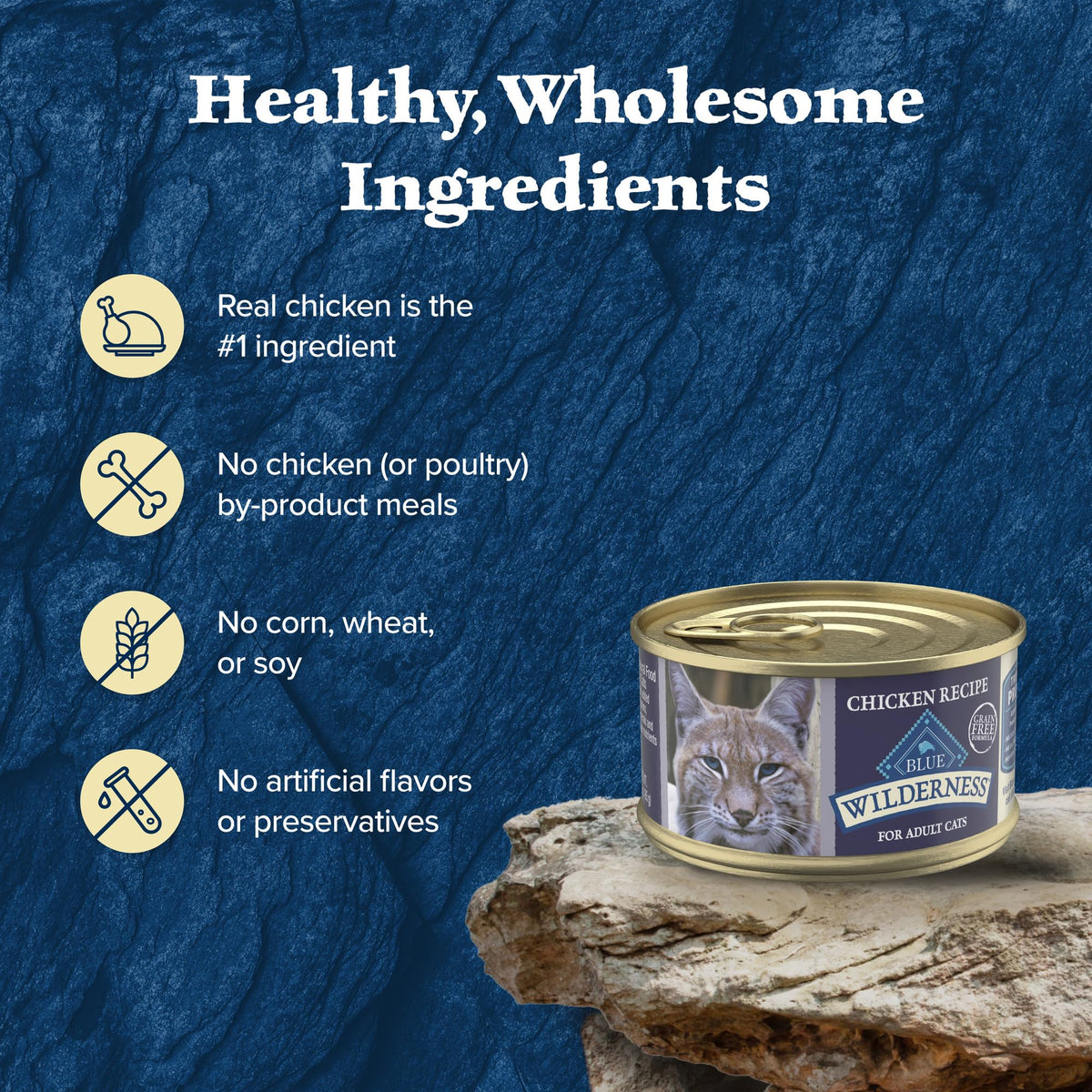 Blue Buffalo Tastefuls Wet Cat Food, Made with Natural Ingredients, Tuna and Chicken Flaked Entrées in Gravy, 3oz Cans, 4-Count Variety Pack Trial Size