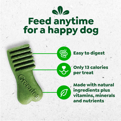 Greenies Anytime Bites Dog Treats, Blueberry Flavor, 10.3 oz
