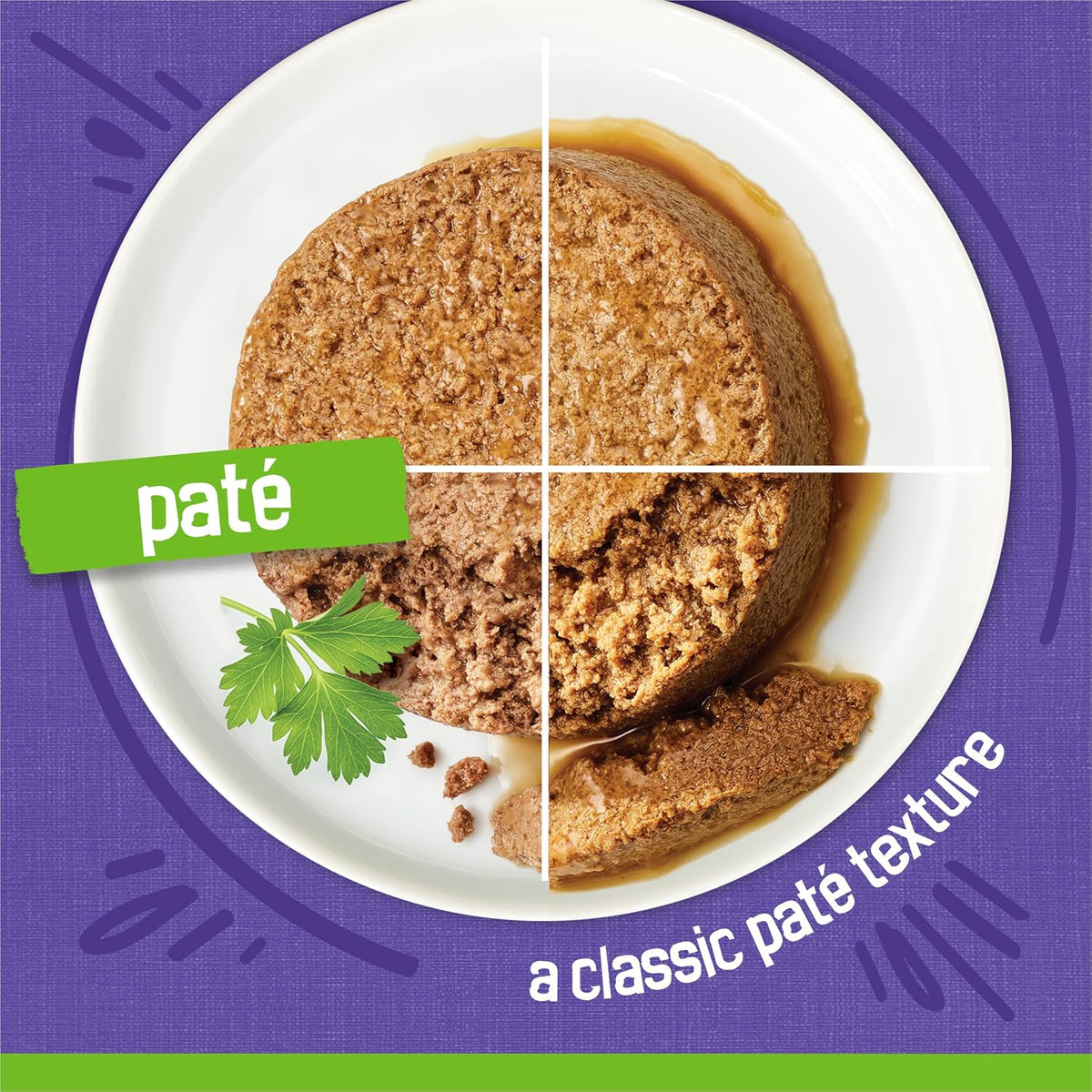 Purina Friskies Pate Wet Cat Food Variety, Seafood & Chicken, (40) 5.5 oz