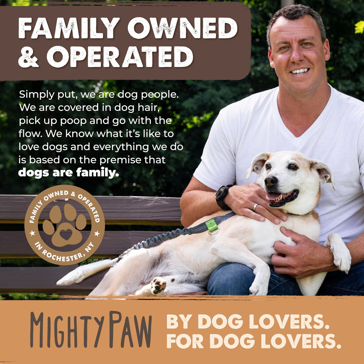 Mighty Paw Yak Chews, Long Lasting Hard Chew for Large Dogs, 4 Pack