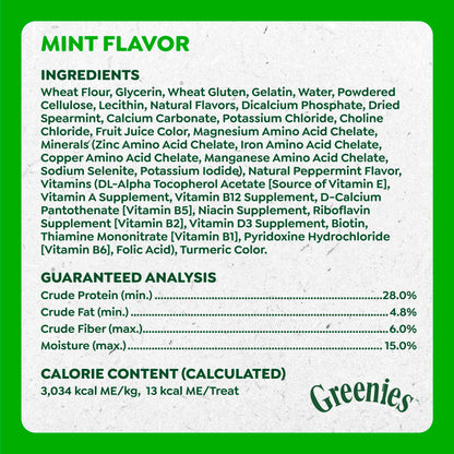 Greenies Anytime Bites Dog Treats, Blueberry Flavor, 10.3 oz