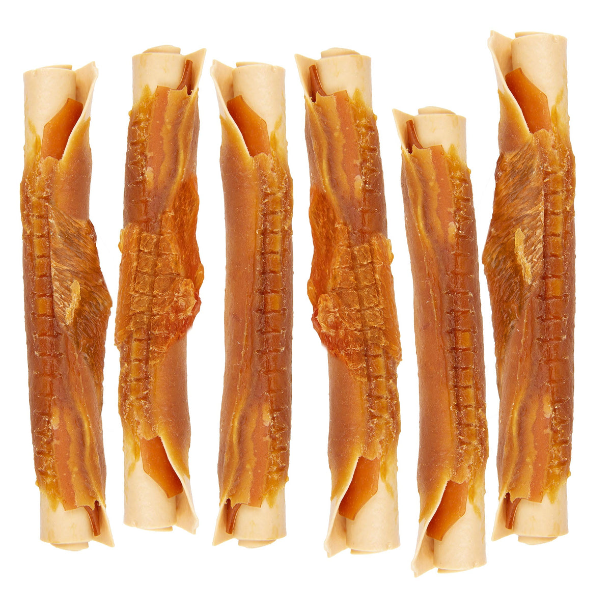 DreamBone Peanut Butter Twisties Rawhide-Free Dog Treats, 25 Count