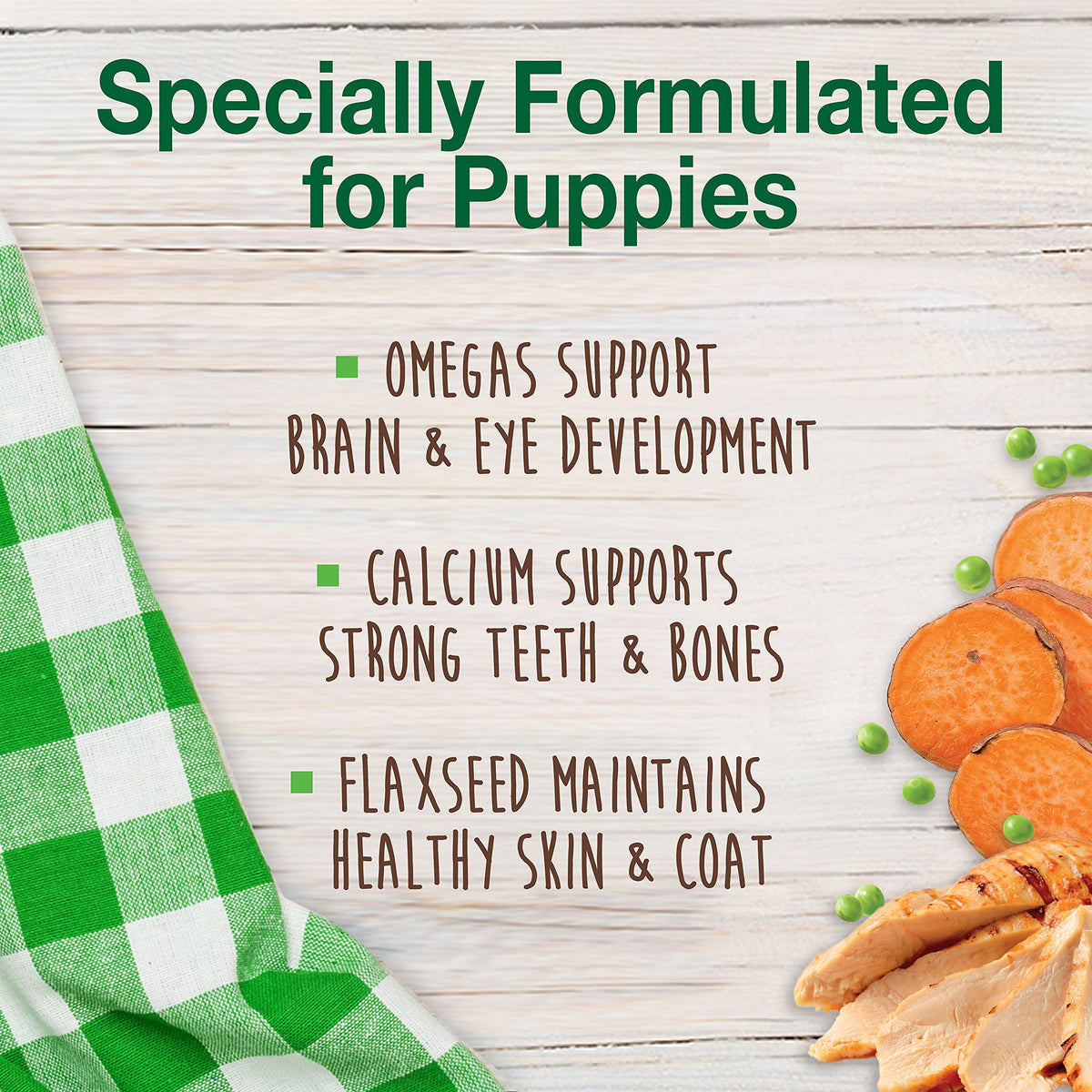 Nylabone Healthy Edibles Puppy Dog Treats Variety Pack, 3 Count