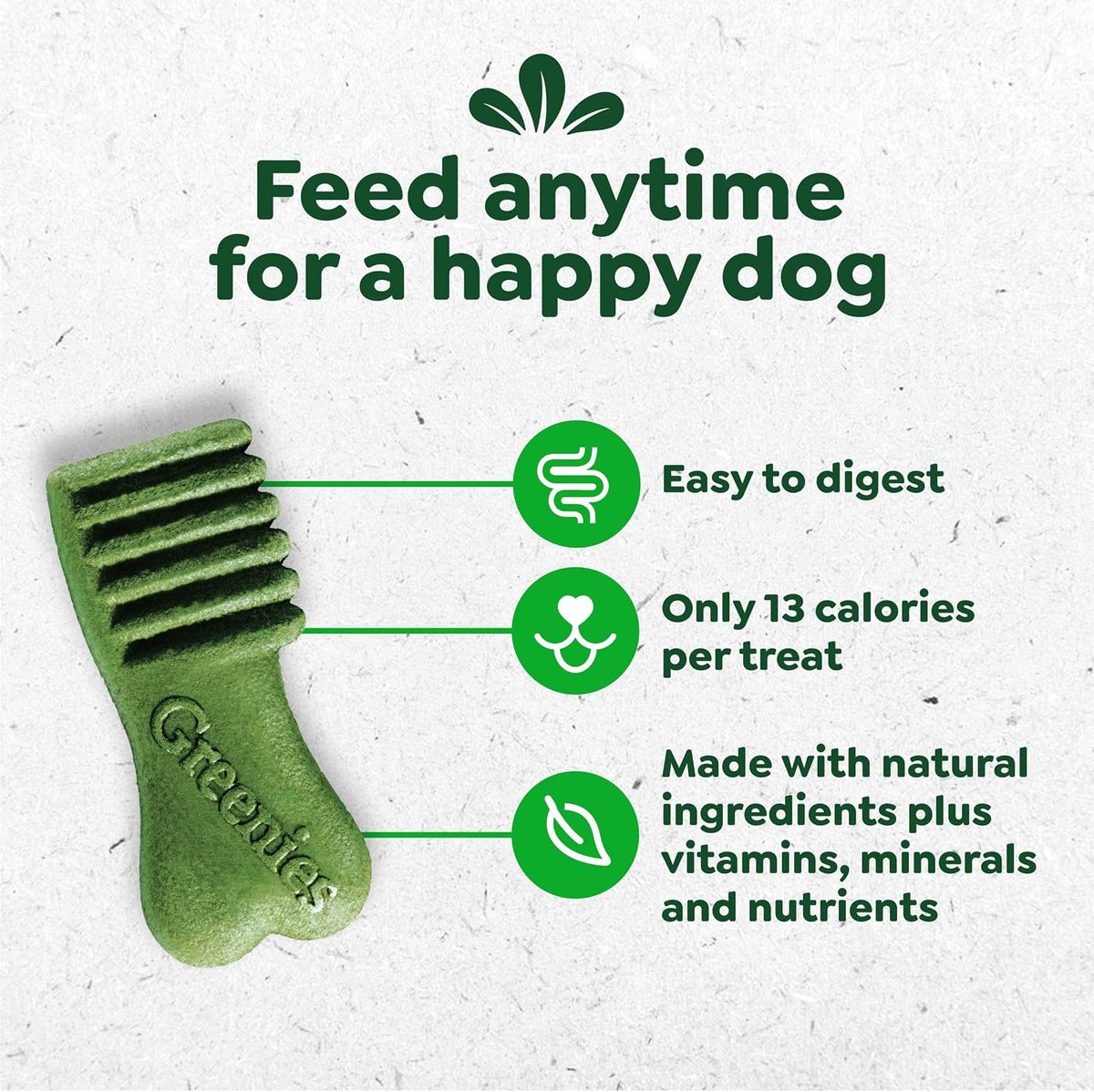 Greenies Anytime Bites Dog Treats, Blueberry Flavor, 10.3 oz