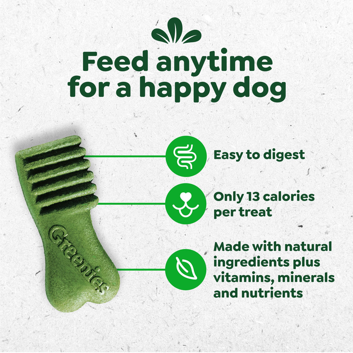 Greenies Anytime Bites Dog Treats, Blueberry Flavor, 10.3 oz