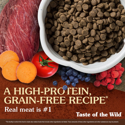 Taste of the Wild Sierra Mountain Dry Dog Food, Roasted Lamb, 5lb