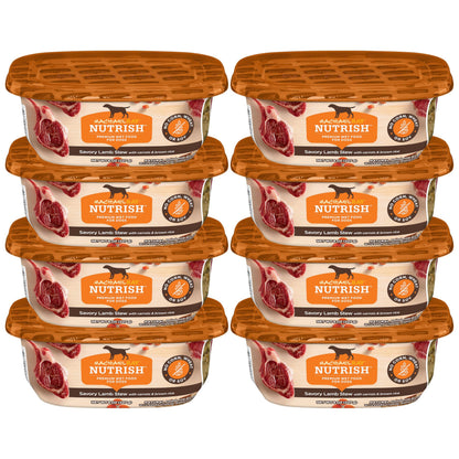 Nutrish Chicken Paw Pie Wet Dog Food, 8 oz. Tub (Pack of 8) (Rachael Ray)