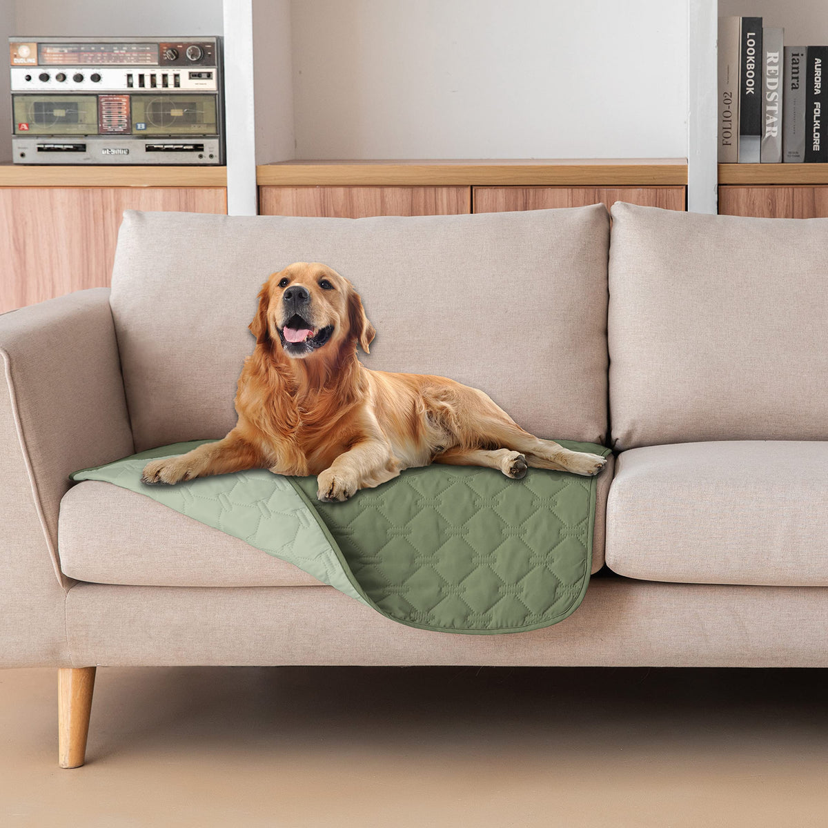 gogobunny Waterproof Blanket, Couch Covers for Dogs, Reversible Protector