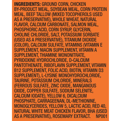Meow Mix Tender Centers, Dry Cat Food, Beef & Salmon Flavors, 14.2 lb. Bag